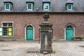 Vilvoorde, Flanders Region - Belgium - Facade of the traditional farm