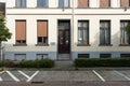 Vilvoorde, Flemish Region - Belgium : Facade and entrance of the Police court and the district court house