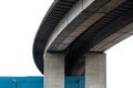Vilvoorde, Flemish Region - Belgium : The highway ring road bridge