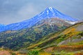 Vilyuchinsky volcano in Kamchatka Peninsula, Russia Royalty Free Stock Photo