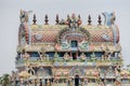 Vimanam of Gopuram at Shirangam Temple. Royalty Free Stock Photo