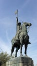 Vimara Peres statue, Porto Portugal Royalty Free Stock Photo