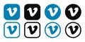 Vimeo - popular free video platform and internet video viewing service. Kyiv, Ukraine - March 29, 2020