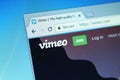 Vimeo video sharing website