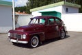 Bordeaux red Volvo PV 444 A.