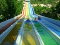 Vin Pearl rainbow water slide in Nha trang Vietnam