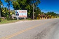 VINALES, CUBA - FEB 18, 2016: Propaganda poster near Vinales village, Cuba. It says: The dreams of all revolutionaries