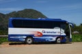 Transtur tourist bus in Cuba.