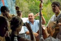 VINALES VALLEY, CUBA - JANUARY 19, 2013. Local Cuban band play S