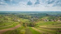 Vinarium Tower in Lendava, with beautiful view on vineyards.