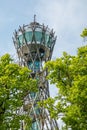 Vinarium Tower in Lendava, with beautiful view on vineyards.