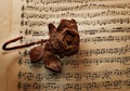 Vinatge sheet music Royalty Free Stock Photo