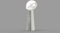 Vince Lombardi Trophy 3d illustration