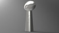 Vince Lombardi Trophy 3d illustration