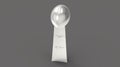 Vince Lombardi Trophy 3d illustration