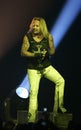 Vince Neil with Motley Crue performs