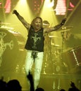 Vince Neil with Motley Crue performs