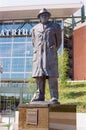 Vince Lombardi statue outside Lambeau Field