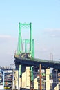 Vincent Thomas Bridge in San Pedro Royalty Free Stock Photo