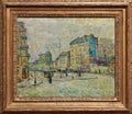 Vincent Van Gogh - Boulevard de Clichy, 1887 Royalty Free Stock Photo