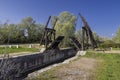 Vincent van Gogh bridge (Pont Van-Gogh, Langlois Bridge) near Arles, Provence, France Royalty Free Stock Photo