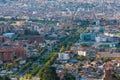 Vincente Solano Avenue aerial view Cuenca