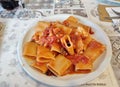 Vinchiaturo - Paccheri al baccalÃ  al Ristorante Nattur