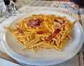 Vinchiaturo - Trofie con zucca, gorgonzola e pancetta al Risto Pub Nattur