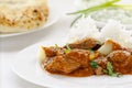 Vindaloo lamb curry