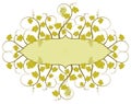 Vine frame Royalty Free Stock Photo