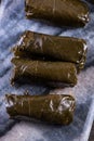 Vine leaves stuffed Royalty Free Stock Photo