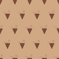 Vine seamless pattern background