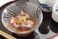 Vinegared Sea Cucumber, Japanese food Royalty Free Stock Photo