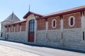 Vineyard castle in a street of Margaux in the MÃÂ©doc