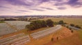 Vineyard in Gippsland, Australia