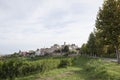 Vineyard italian landscape: Neive Royalty Free Stock Photo