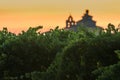 The vineyards in the district of Nieva Segovia, Spain. White wines of the highest quality grapes, belonging to Rueda Designation