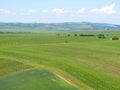 Vineyards and fields in South Moravia Royalty Free Stock Photo