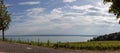 Vineyards in the hills of Meersburg. Lake Constance Royalty Free Stock Photo