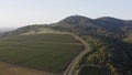 Vineyards on the hillside