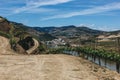 Vineyards near Duoro river in Pinhao, Portugal Royalty Free Stock Photo