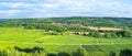 Vineyards near Santenay, Lyon - France Royalty Free Stock Photo