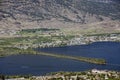 Vineyards by Osoyoos Lake Royalty Free Stock Photo