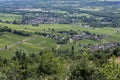Vineyards Santenay Burgundy in France Royalty Free Stock Photo