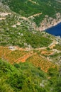 Vineyards, southern coast of Hvar island