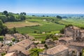 Vineyards in St. Emilion, France Royalty Free Stock Photo