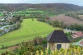 Vineyards in Thuringia Royalty Free Stock Photo