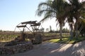 The vineyards and water wheels of Keimoes are world famous Royalty Free Stock Photo