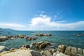 Vinh Hao beach, Binh Thuan province, Vietnam Royalty Free Stock Photo