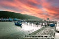 Vinh Hy bay in Ninh Thuan, Vietnam Royalty Free Stock Photo